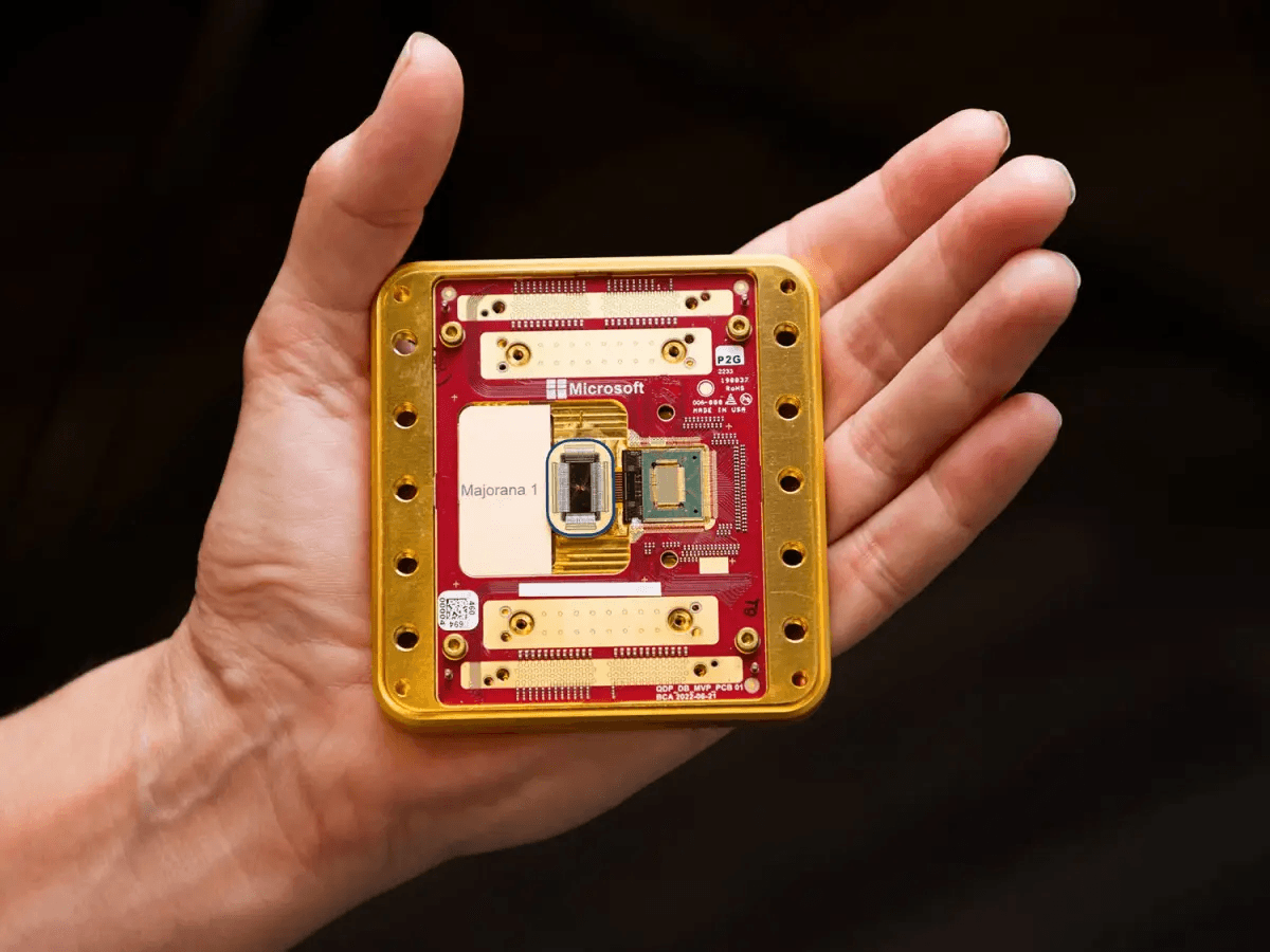Majorana 1- Microsoft Quantum Chip