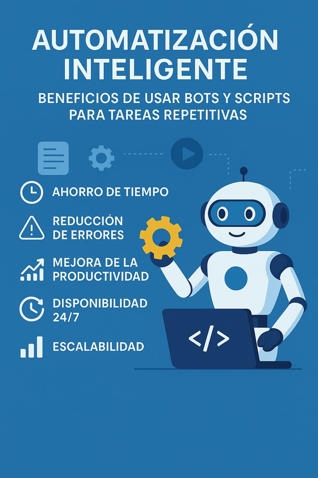 Automatización Inteligente: Beneficios de Usar Bots y Scripts para Tareas Repetitivas