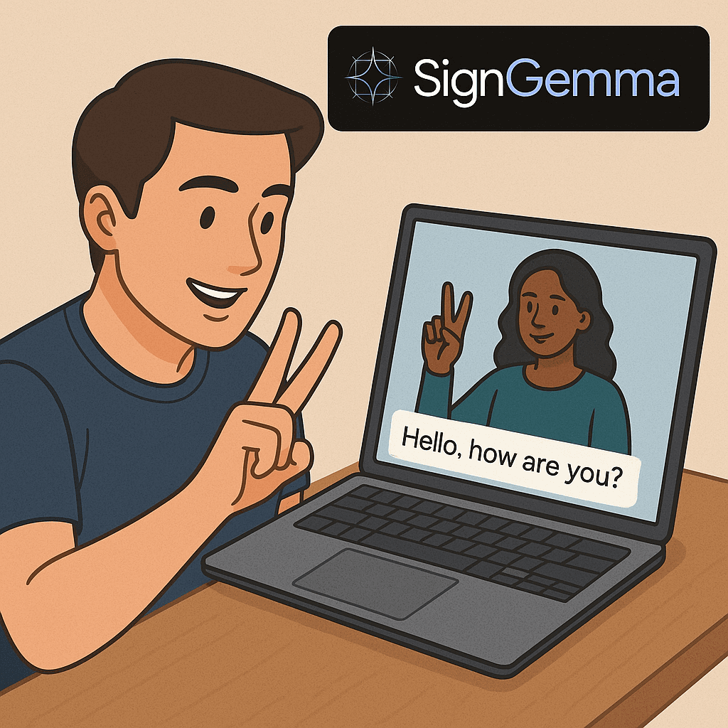 SignGemma: Google DeepMind’s AI That Translates Sign Languages Into Text